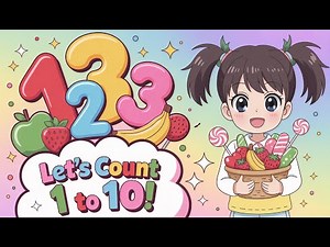 COUNTING FOR KIDS 🔢🍎🍭 | Learn Numbers with Fruits & Candies | Toddler Learning Compilation