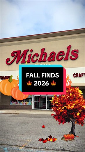 Fall finds @Michaels Stores 🍁🍂🤎 #fall #codeorange #falltok #michaels #falldecor