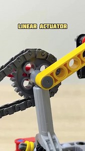 Linear Actuator Mechanism #lego #legotechnic #mechanical #mechanism | Bricks Master Builders
