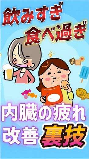 Overeating! Overdrinking! Prevent and improve stomach discomfort and internal organ fatigue with ...