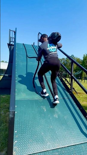 Ramp and Stair training military base obstacle course #movestrong