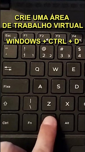 COMO CRIAR UMA ÁREA DE TRABALHO VIRTUAL NO WINDOWS 10 OU 11