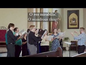 "Panis Angelicus" by Henry Radoc, sung by members of the St. Paul’s Newman Center choir