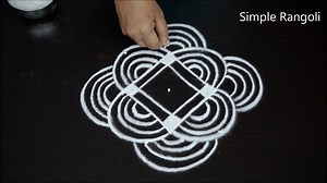 42K views · 881 reactions | Creative Peacock and Simple Padi Kolam Designs With Dots Innovative Rangoli Designs | Simple Rangoli | Facebook