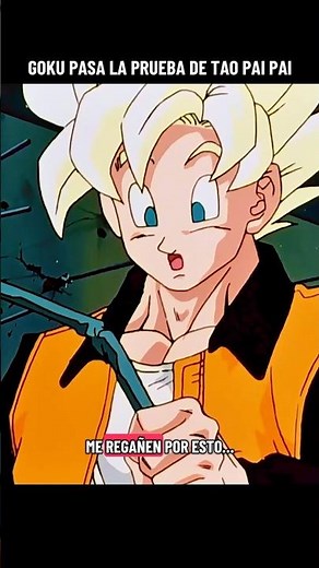 Goku faces Tao Pai Pai's trials #dragonball #goku #dragonballsuper #dragonballz #dbs