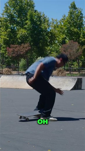 Skateboarding Progress: Baby Steps to Landing Tricks! #shorts