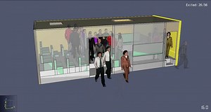 pathfinder软件模拟公交车逃生