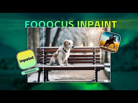 Draw Things加入Fooocus inpaint模型，也许是目前SD最好的inpainting模型 | maybe the best SDXL inpainting model