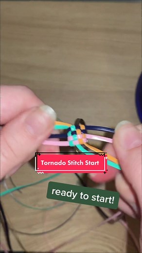 How to Start a Tornado Stitch | Quick Tutorial