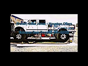 (Decaf) Mike Jones Houston Oilers Extreme Bass Boost!!!