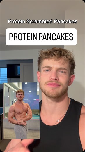 Spencer Forsberg - Fitness Coach on Instagram: "Don’t fear carbs my friends. Try these pancakes. You can probably do some blended oats instead of the Kodiak cake mix"