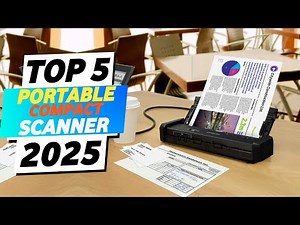 Top 5 Best Portable Document Scanner 2025 | Best Portable Printer For Travel