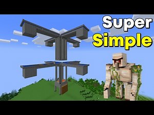 Minecraft Best Automatic Iron Farm For 1.20