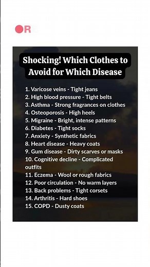 15 Clothing Mistakes That Can Affect Your Health #healthawareness #health