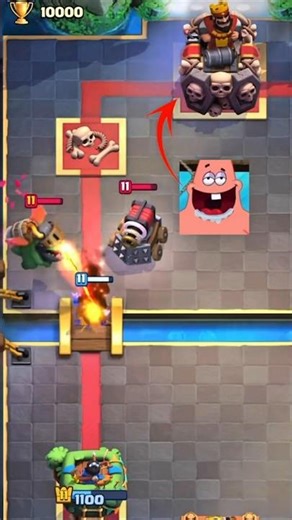 Stupid player vs Electro Wizard #clashroyale