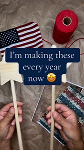 660K views · 4.9K reactions | What a fun Dollar Tree craft! ♥️懶 I am making these every year! It’s perfect for kids to make too! ⭐️ Comment “star” for a full tutorial and supply list! #crafts #crafting #crafter #diy #diyideas #americana #rustic #dollartree | Lee Lexi Creations | Facebook