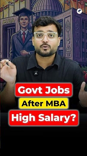 MBA Karke Government Job?🔥Salary, Roles & Reality in 60 Seconds! Must Watch #mba #govtjobs