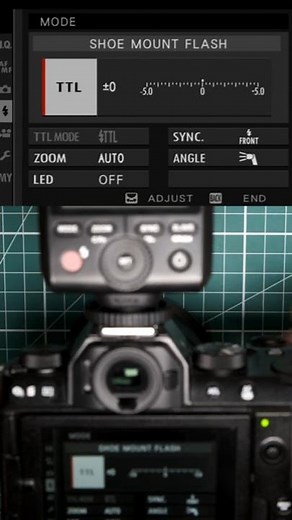 External Flash not working on your Fuji camera then check these Settings