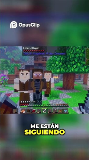 Haciendo amigos en minecraft! 😂