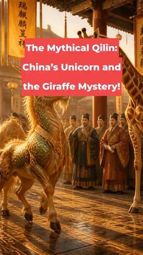 The Mythical Qilin: China’s Unicorn and the Giraffe Mystery! #creatures #monuments