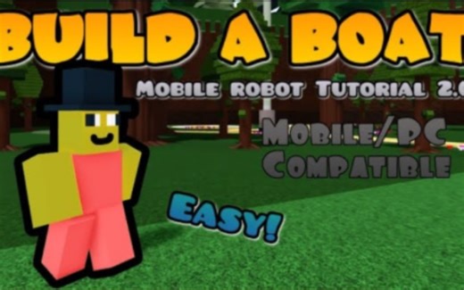 制作拟真玩家教程【2.0版|可操控】【手机端|电脑端|都可！】【无绑定按键步骤】【roblox造船寻宝】