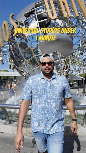 A glimpse of Universal Studios, Los Angeles