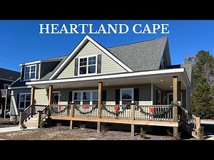 3–4 Bedroom Modular Home with Wraparound Porch | Heartland Cape | Hampstead NC
