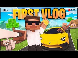 I BECOME POPULAR VLOGGER IN MINECRAFT!