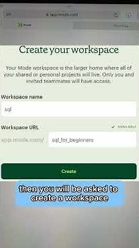 How to practice SQL using Mode