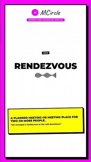 Learn English: What is Rendezvous? | Vocabulary Shorts