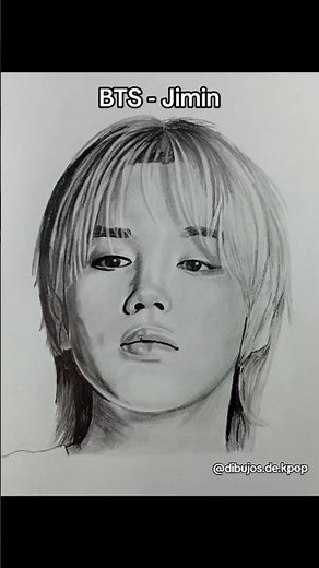 Dibujo a JIMIN de BTS #bts #jimin #drawing