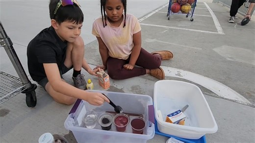 We totally forgot to share this fun moment with you! Our Spark kids tried out a super cool experiment — and the results were messy, science-y, and absolutely awesome. They mixed, tested, poured, guessed, and laughed their way through a cranberry-themed reaction activity 🍒🧪 What started as a simple “let’s see what happens if…” quickly turned into a full exploration of color changes, textures, density, and kid-powered curiosity. There’s nothing better than watching students experiment freely, ge