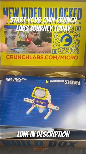 Sneak peek of Crunch Labs 38 #markrober #crunchlabs #science