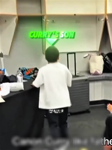 #nba #stephcurry #cannon #viral steph and Cannon Is the définition of like father like son