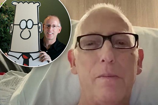 ‘Dilbert’ cartoonist Scott Adams reveals he’s paralyzed below the waist in wake of cancer battle