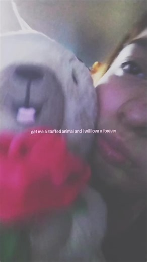 the camera lookes like that bc im on my tablet #stuffedanimal #valetines TYSMMM BRBGGGGG FOR GETTING ME THISSSS I CANT FIND UR @