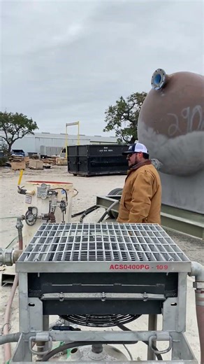 Tank Surface Prep in Action 💨 | Schmidt Blasting Setup