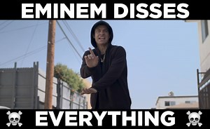 Eminem fires back with a new diss track toward Machine Gun Kelly...and everyone else. | Brent Pella Comedy