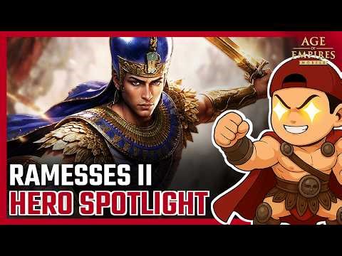Ramesses Build Masterclass! Best Lineups, Ring, Gems & more Guide | Age of Empires Mobile