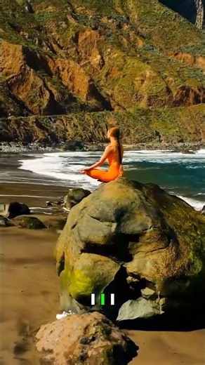 Beach Yoga for Stress Relief
