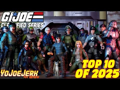 Yo Joe Jerk's Top 10 G.I. Joe Classified Figures of 2025