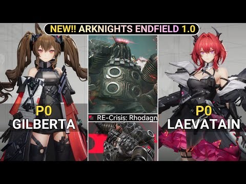 NEW CHARACTER! P0 Gilberta X Laevatain Showcase | Arknights Endfield 1.0