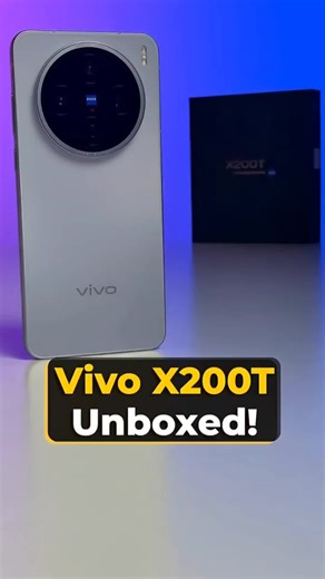 Vivo X200T unboxing #vivo #vivox200T #video #Streamtech #android
