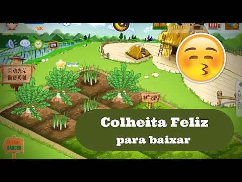 JOGANDO A NOVA VERSÃO DO COLHEITA FELIZ ONLINE!
