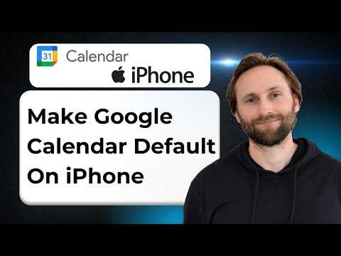How to Make Google Calendar Default on iPhone [2026 Guide]