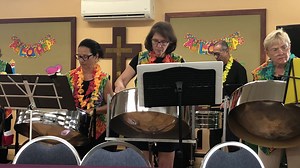 Ladies & gentlemen… on the steel drums, my daughter Andrea! 😍 | Sally Jessy Raphael