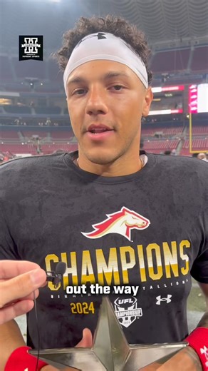 From UFL MVP to UFL Champion! An incredible season for former Husker Adrian Martinez. Andrew Rogers caught up with the QB after winning it all with Birmingham Stallions. #Huskers | #UFLChampionship | Hail Varsity