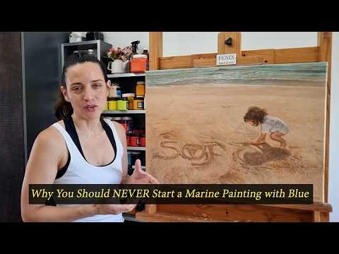 Painting the Ocean Orange? The Secret to Glowing Canvas