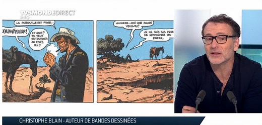 Bande dessinée : Christophe Blain et Joann Sfar font revivre "Blueberry"