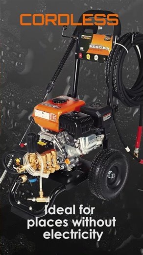 Segura pressure washer - Unlimited power in every cleaning